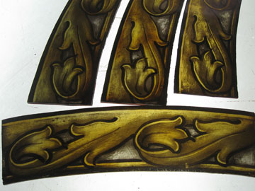 St. Anne Rose Window- Final Steps of Painting