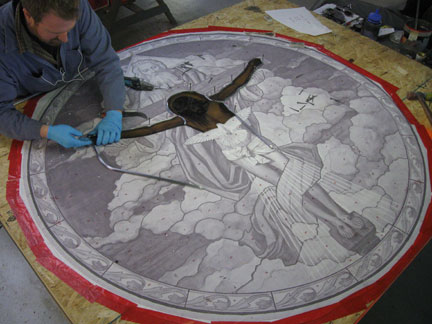 St. Anne Rose is Assembled.