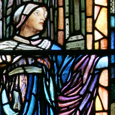 Stained Glass Restoration by Beyer Studio Violet Oakley St. Peters, Philadelphia, PA