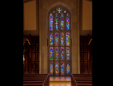 Beyer Studio Stained Glass St Mary od Sorrows